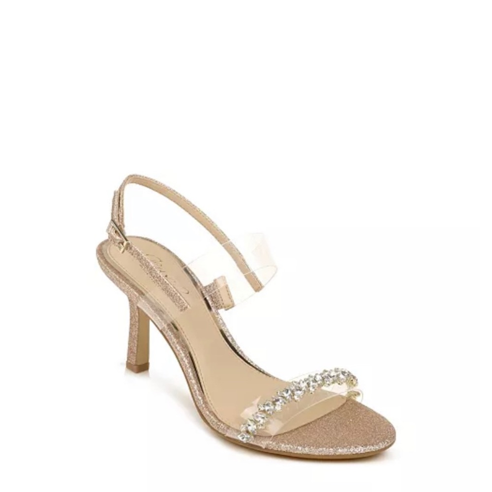 Jewel Badgley Mischka Fairwell Embellished Sandals